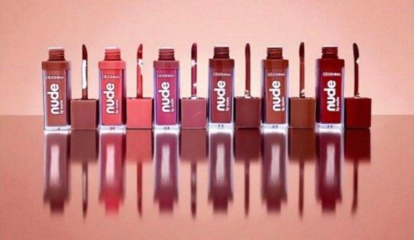 Rouges à Lèvres Nude Lip Matte – D’Donna | Finition mate longue tenue