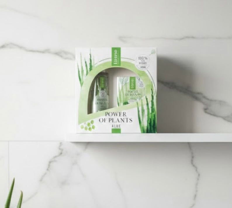 Coffret Soins Visage Hydratant à l’Aloe Vera – Crème Jour & Tonique Spray (vegan)