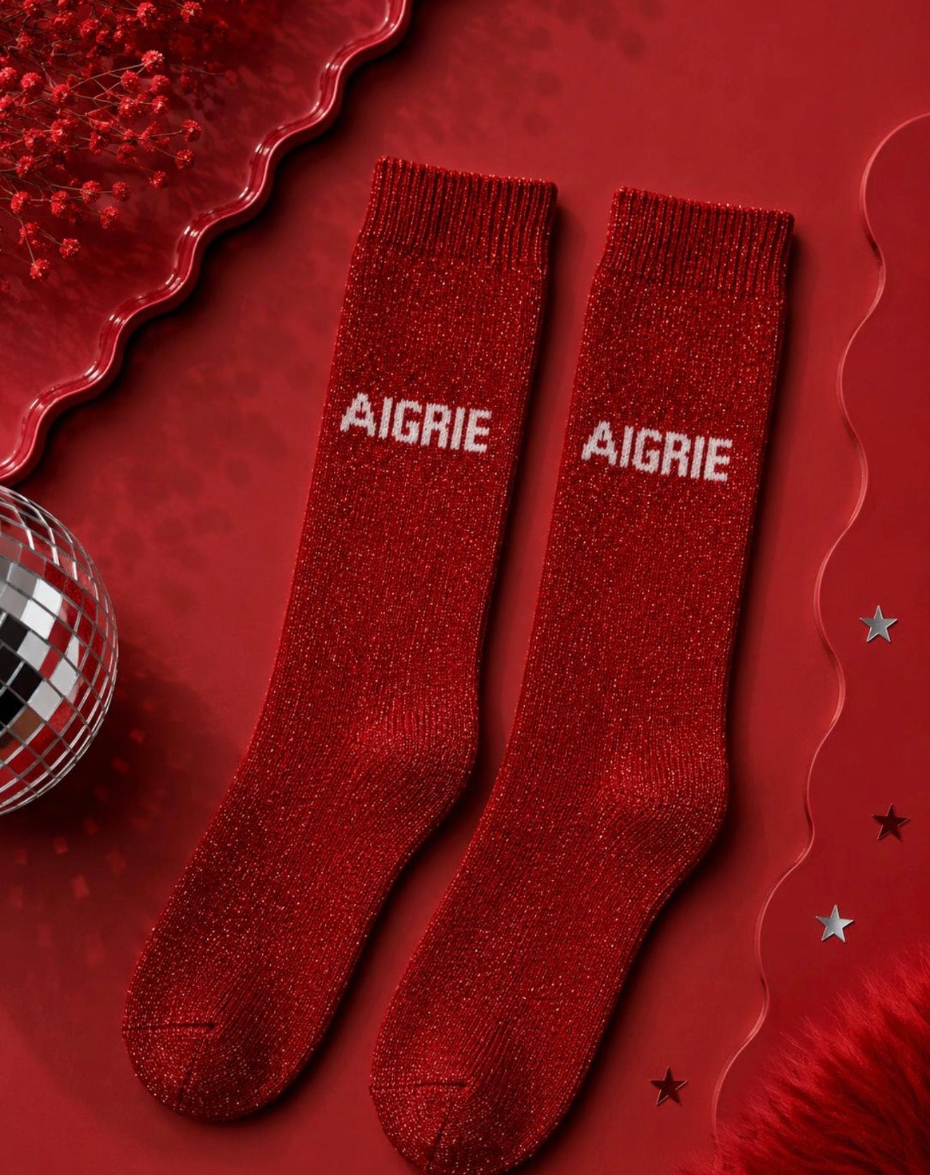 CHAUSSETTES PAILLETÉES AIGRIE