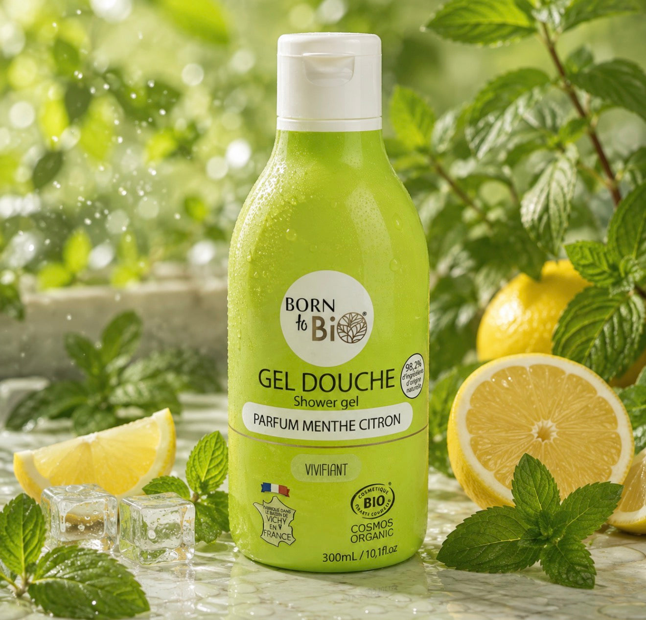 GEL DOUCHE MENTHE CITRON 🍋 - 300 ML