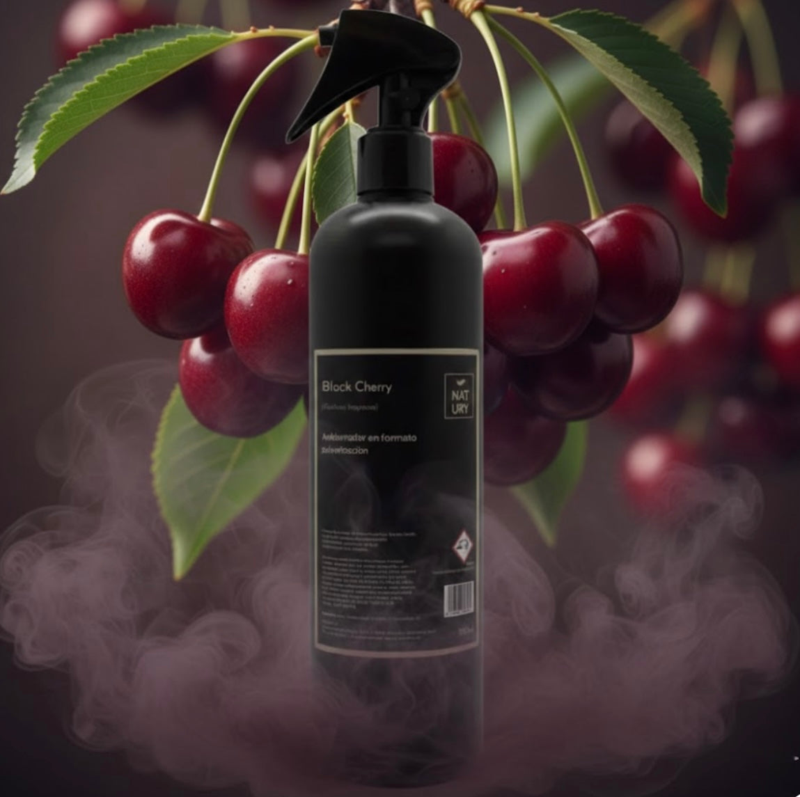 Spray désodorisant cerise noir 🍒 - 500 ml