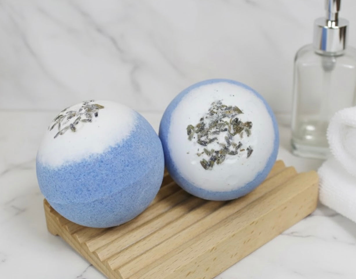 Bombe de bain fleurs séchées Monoï - 150gr