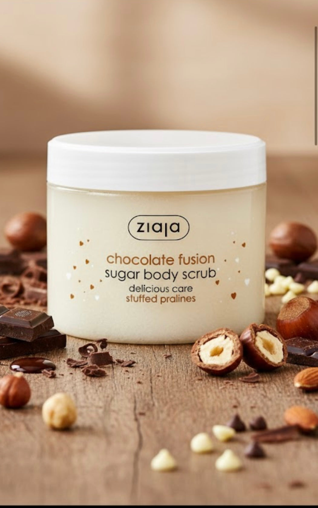 Gommage Corps “Chocolat Praliné” – Ziaja