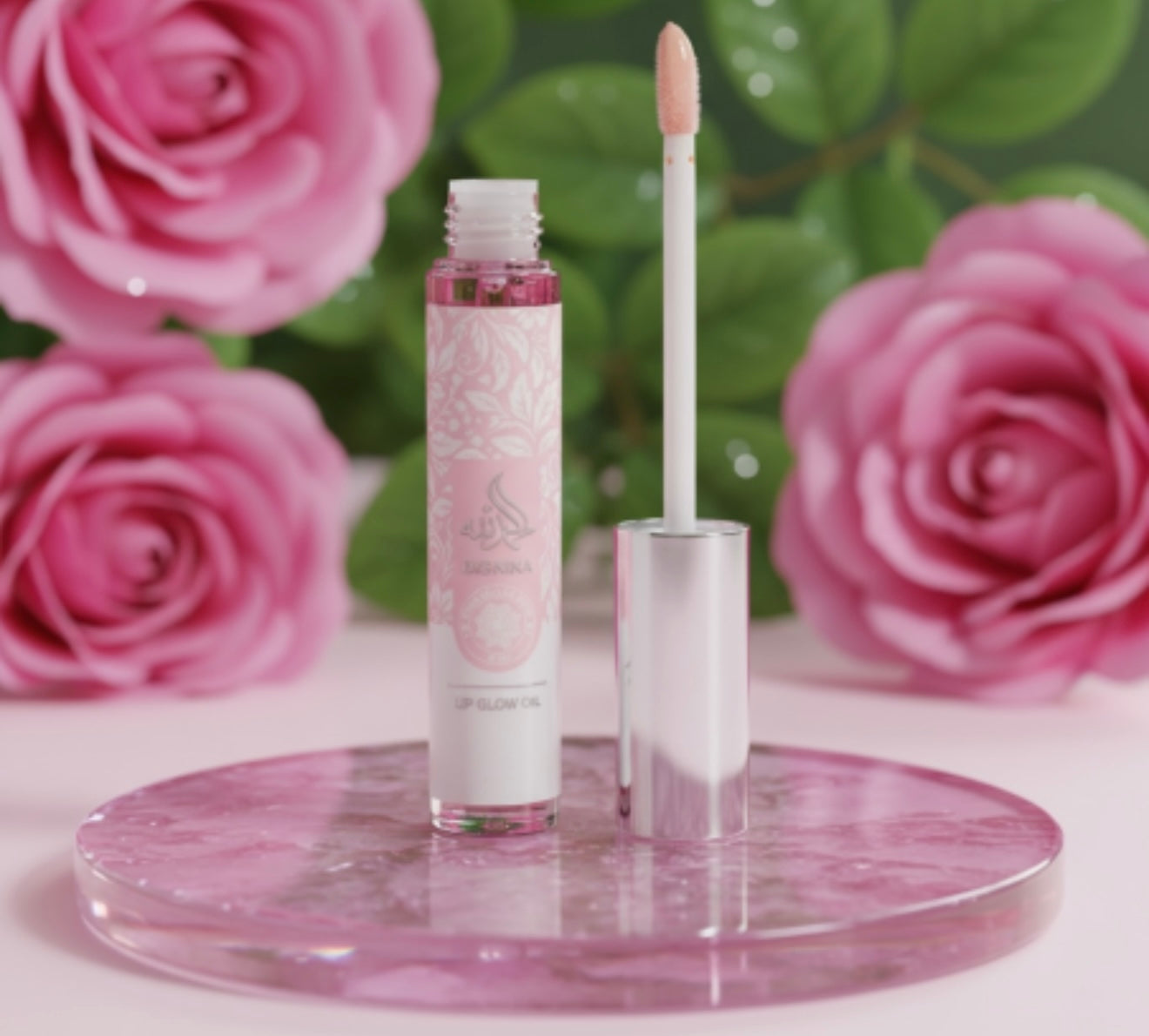 Lip Glow Oil Yara rose – Volume des Lèvres | D’Donna