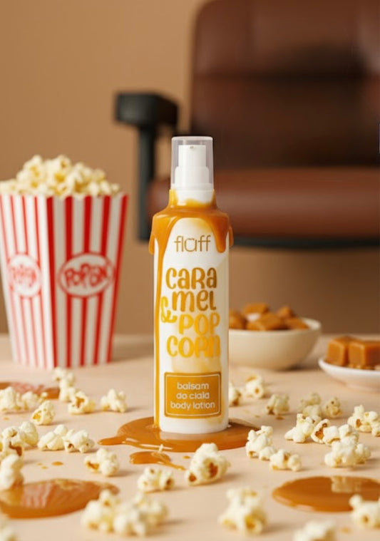 Soin Hydratant Corps Gourmand Caramel & Popcorn 160 ml – Fluff