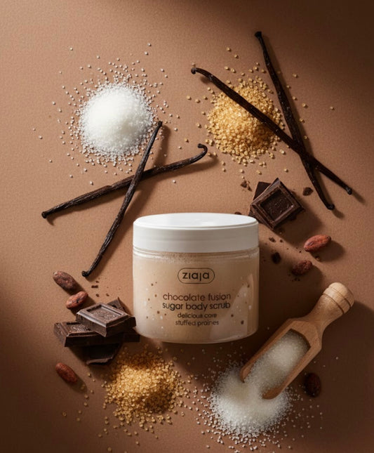 Gommage corps au sucre & chocolat - 300ml - Ziaja