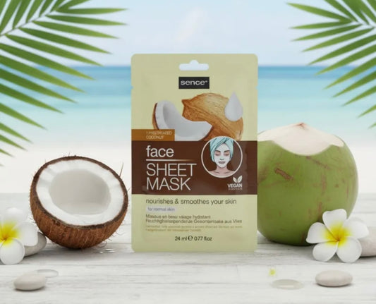 Masque Visage Nourrissant Coco – Hydratation Intense