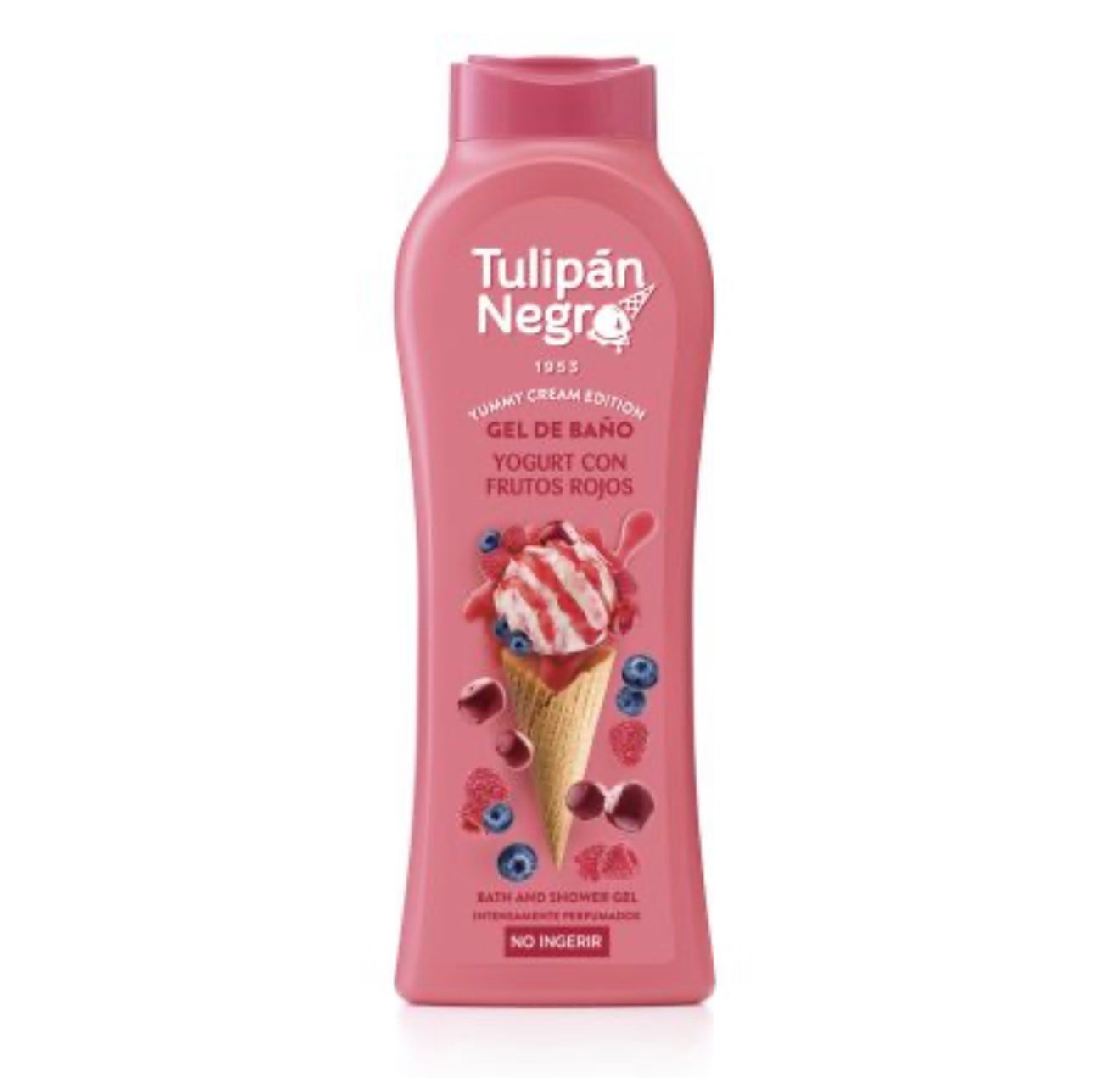 Tulipan Negro – Gel Douche Yummy Crème Glacée Fruits Rouges