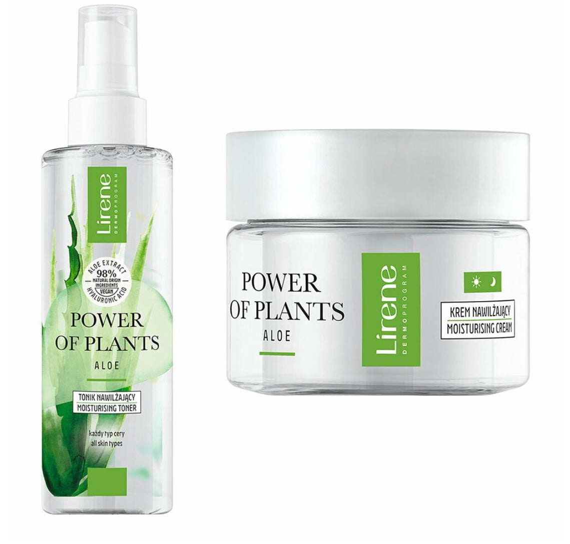 Coffret Soins Visage Hydratant à l’Aloe Vera – Crème Jour & Tonique Spray