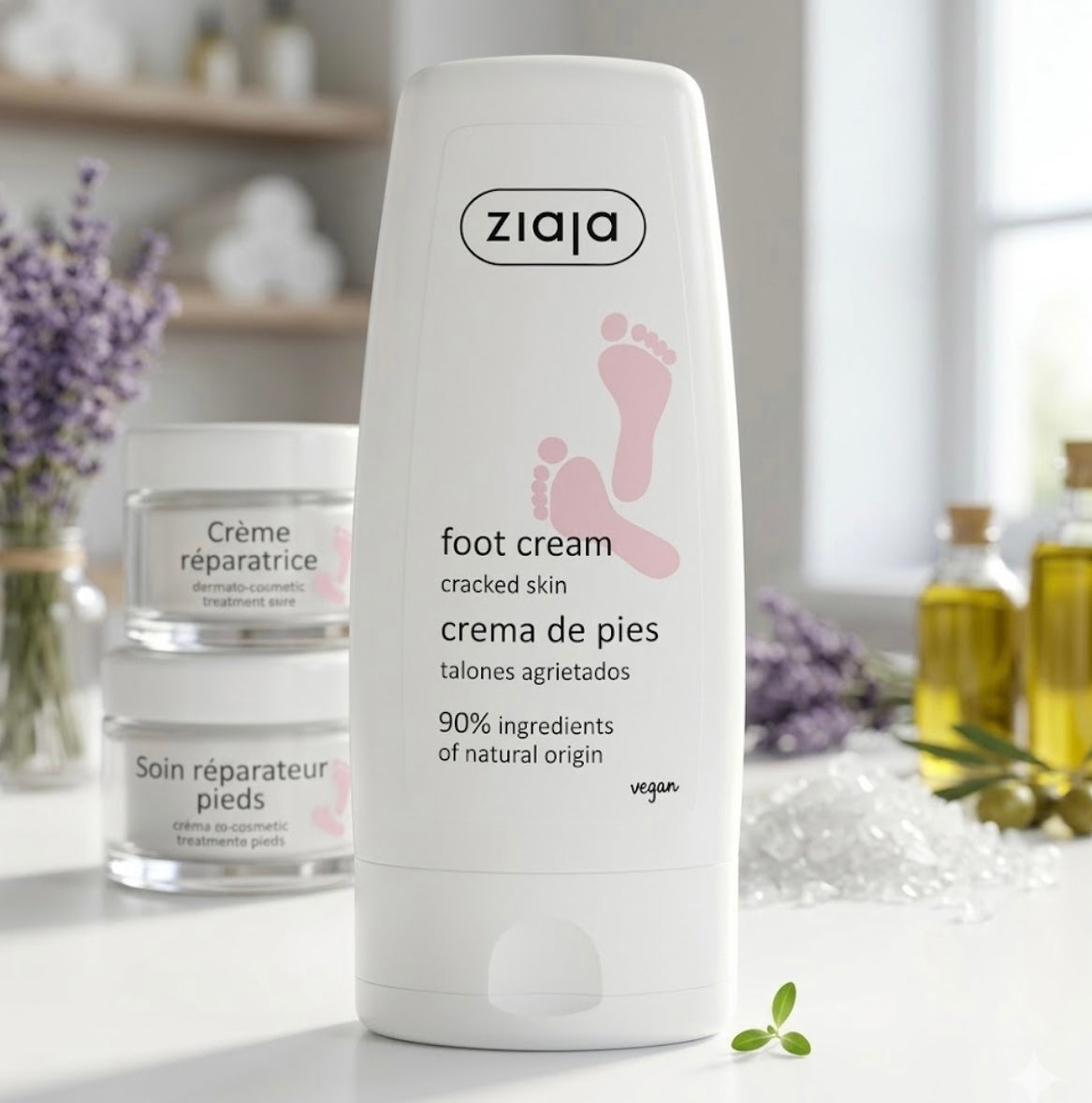 Crème réparatrice INTENSE pour les pieds 👣 - Ziaja