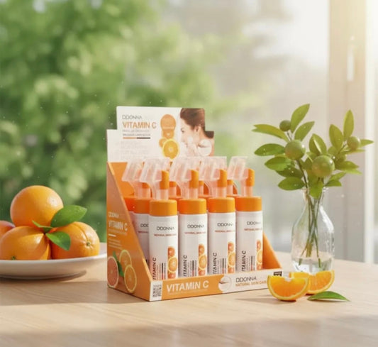 🌿 Mousse Nettoyante Visage à la vitamine C à l’Orange