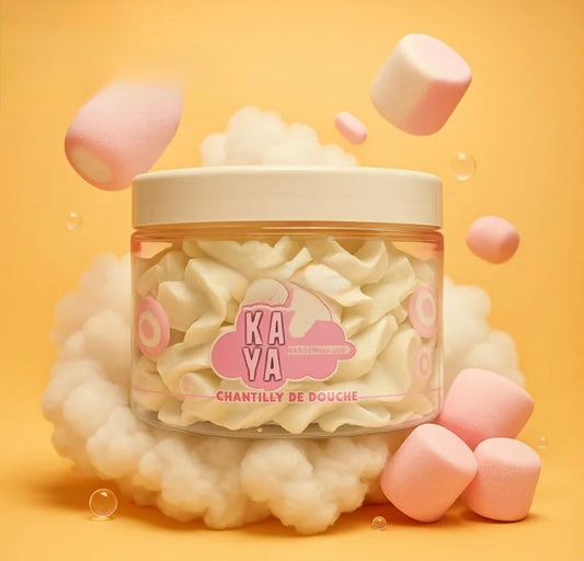 Chantilly de Douche Marshmallow – 100 g de Douceur Gourmande