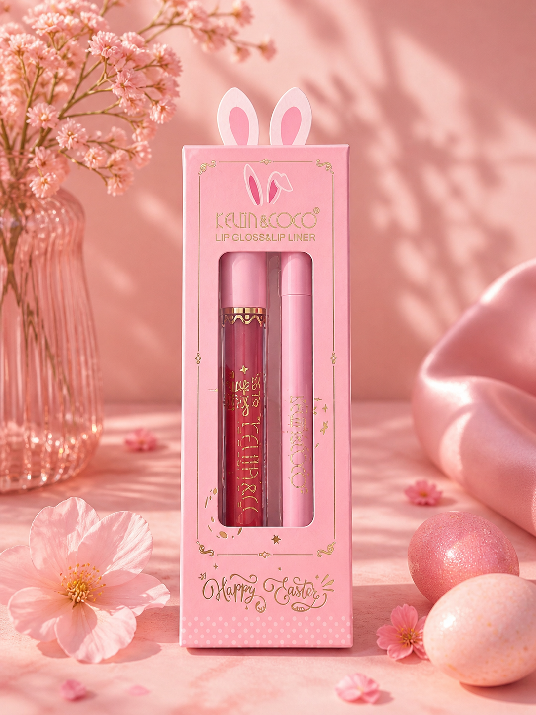Pack duo lip gloss & crayon à lèvre