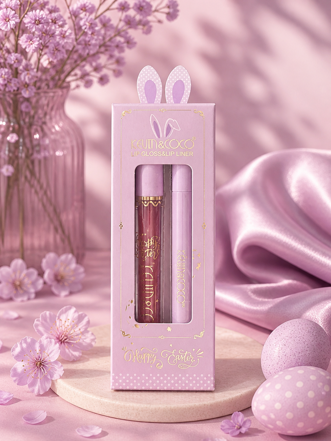 Pack duo lip gloss & crayon à lèvre
