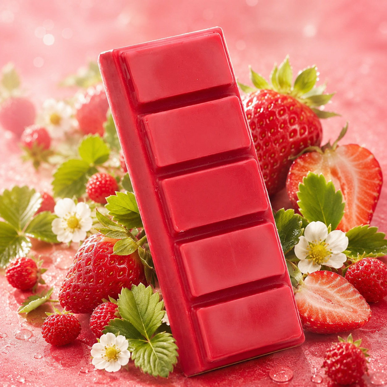 ✨ FONDANT PARFUMÉ- FRAISES DES BOIS 🍓