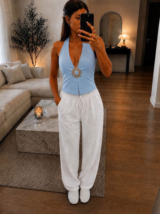 DOS NU ÉMELINE BLEU 💙
