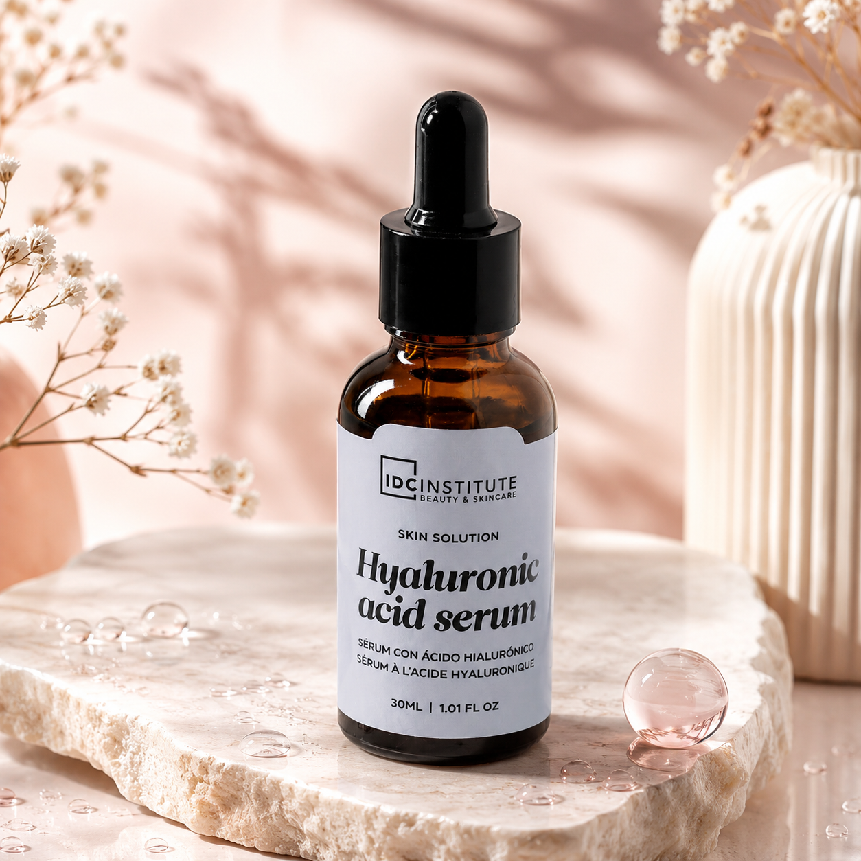 SÉRUM VISAGE À L’ACIDE HYALURONIQUE
