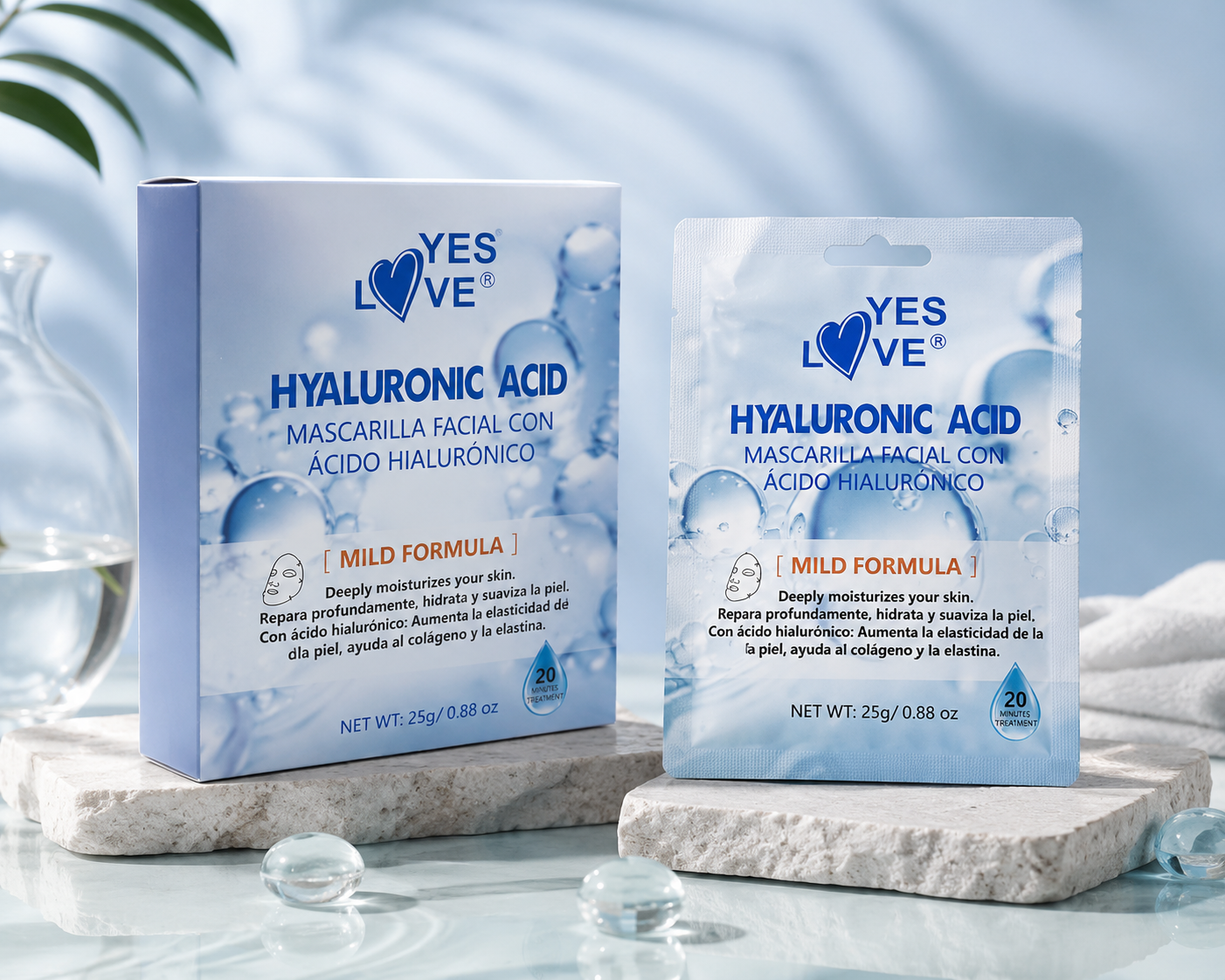 MASQUE À L’ACIDE HYALURONIQUE