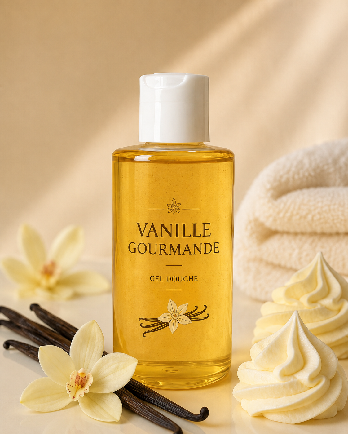 GEL DOUCHE 🧴 VANILLE GOURMANDE - 200 ML