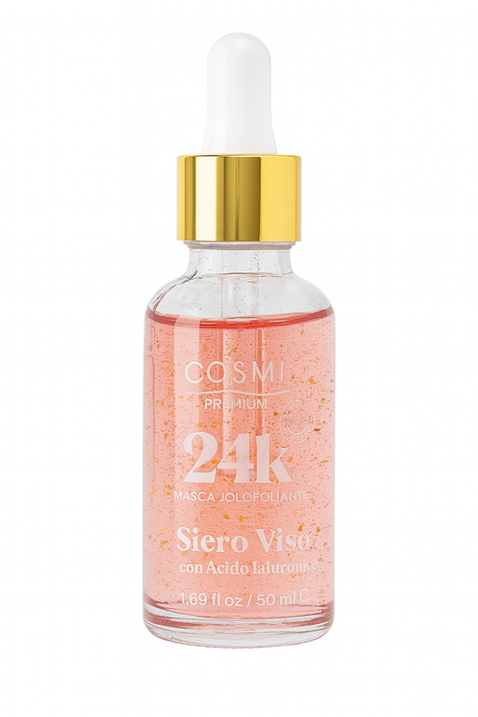 Sérum Visage 24K – Paillettes d’Or & Extraits de Raisin 🍇