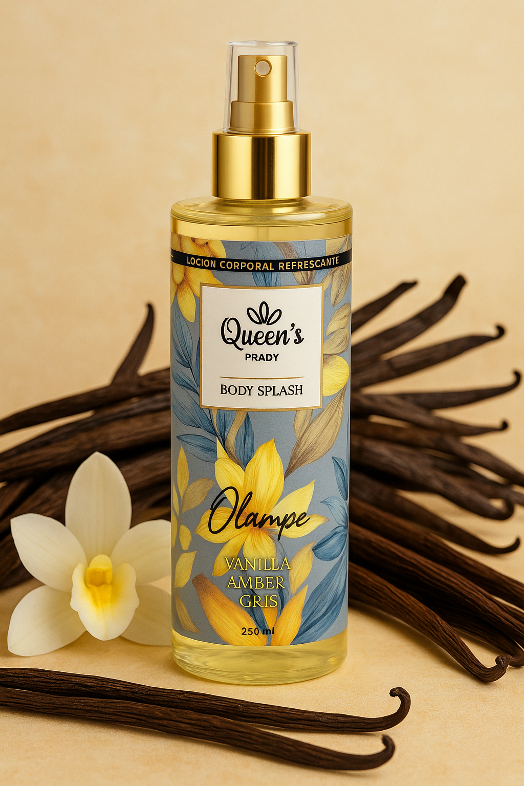 Brume parfumée - Vanille/ Ambre gris