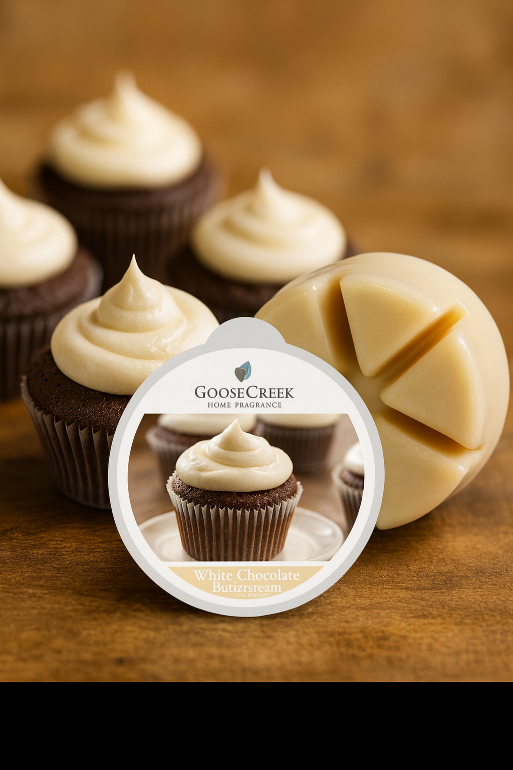 Crème au Beurre au Chocolat Blanc – Goose Creek Candle® Wax Melt (59 g)