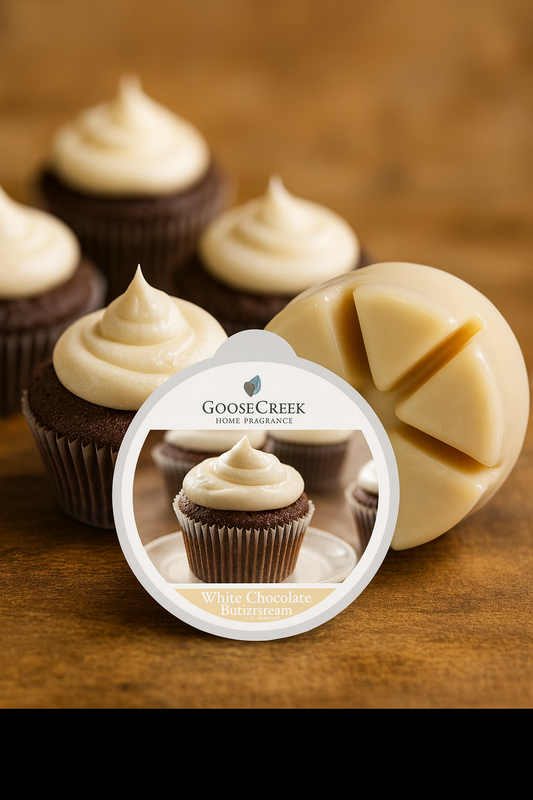 Crème au Beurre au Chocolat Blanc – Goose Creek Candle® Wax Melt (59 g)