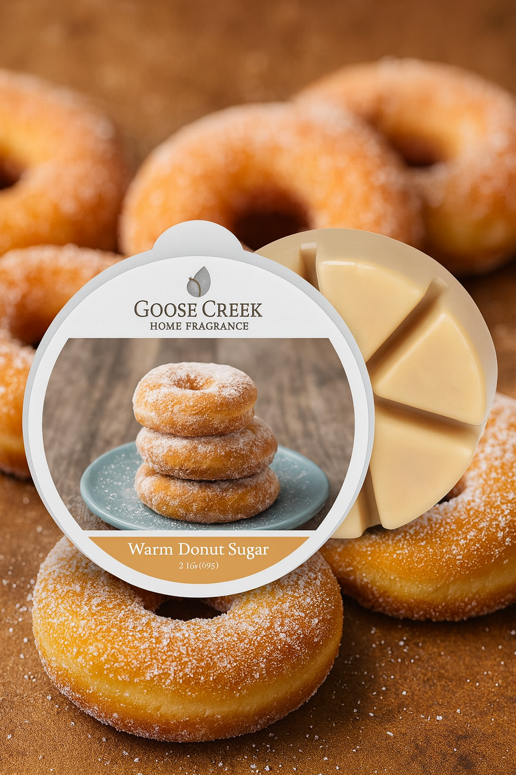 Odeur de donut chaud sucré - Goose Creek Candle® Wax Melt (59 g)