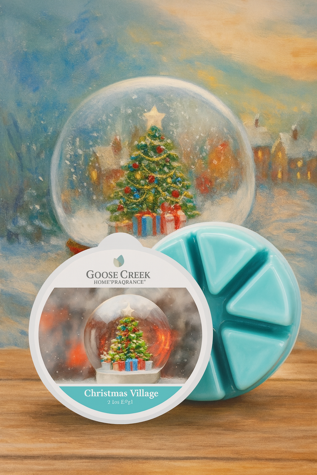 Cire fondante parfumée Village de Noël – Goose Creek Candle®