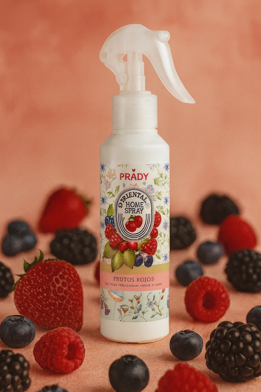 Spray d’Ambiance Fruits Rouges 220 ml – Prady