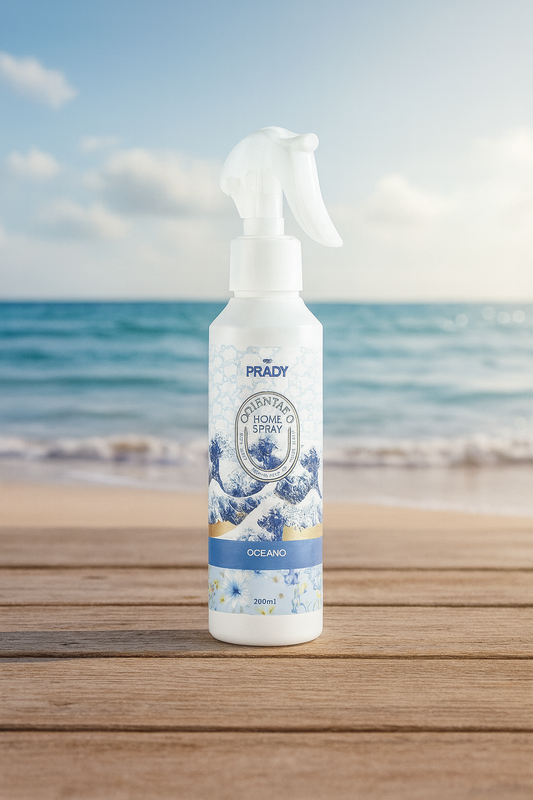 Spray d’ambiance maison, tissu et voiture – Prady Oceano 220 ml