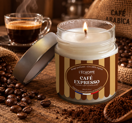 BOUGIE PARFUMÉE CAFÉ ☕️ EXPRESSO
