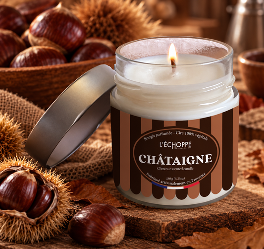 BOUGIE PARFUMÉE CHÂTAIGNE 🌰