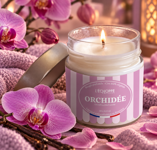 BOUGIE - ORCHIDÉE 🌸