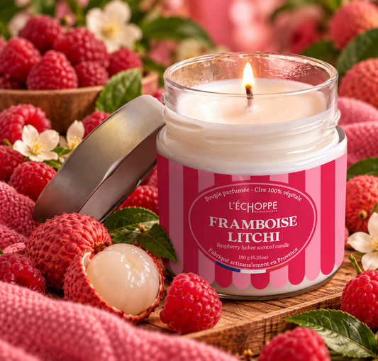 BOUGIE - FRAMBOISE LITCHI 💕🍓